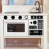 Play Kitchen Decals Stove Cooker Microwave Oven Stickers Vinyl Toy Stove Sticker DIY Replacement Kitchen Stickers Toy