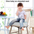 2 Kalawen Booster Seat for Dining Table, Waterproof PU Washable Thick Toddler Dining Booster Seat, Kids Booster Seat