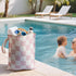 2 Pack RelaxScene Wet Dry Bags Water Resistant - Reusable Waterproof Wet Dry Bag for Swimsuits & Baby Clothes