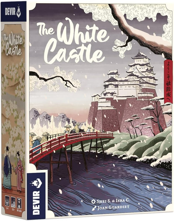 Devir - The White Castle Board Game Strategic Eurogame with Worker Placement,
