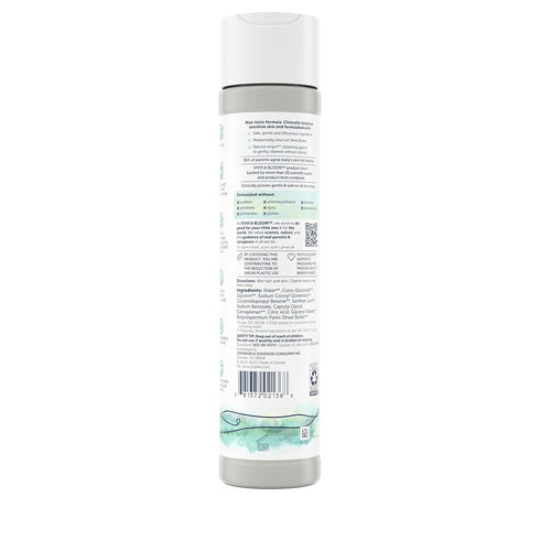 2-in-1 10 Oz Vivvi & Bloom Gentle Baby Wash & Shampoo Cleansing Gel, Leaves Sensitive Skin Feeling Healthy