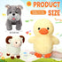 7 Pack Set 8 Inch Hiboom Farm Stuffed Plush Animals Toys Barnyard Stuffed Animals Bulk Soft Pig Rooster Horse Duck