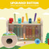 9 1 1 Hammering 1-3, harvest,1 in Montessori Toys for Year Old, Wooden Pounding Toy Game with Xylophone for Toddlers