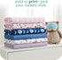 TOTCHILL 2 Pack, Light Quilted Crib Sheets Soft Fitted Sheets for Standard Crib and Toddler Mattresses, Orange Giraffe