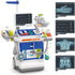 Fegalop Set Set 3 Doctor Kit for Kids Pretend Medical Station for Boys & Girls Mobile Cart with Kids Play for Ages