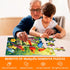 4 Packs 36 Large Piece Puzzles for Seniors, Dementia Puzzles, Alzheimer's Cognitive Games with 4 Storage Bags