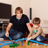 Ioffersuper 12 Set, pcs Wooden Train Track Male-Male Female-Female Bump Tracks, Bridge Pier Track(Random Colour),Cross