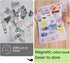 Magnetic Collecting Book Gift for 3+ Year Old Girls, Paired with Magnetic Paper Doll (Book Only, No Accessories)
