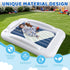 60 Inches Cozy Set Inflatable Toddler Travel Bed - Portable Toddler Bed for Travel with Safety Sides - Kids Air