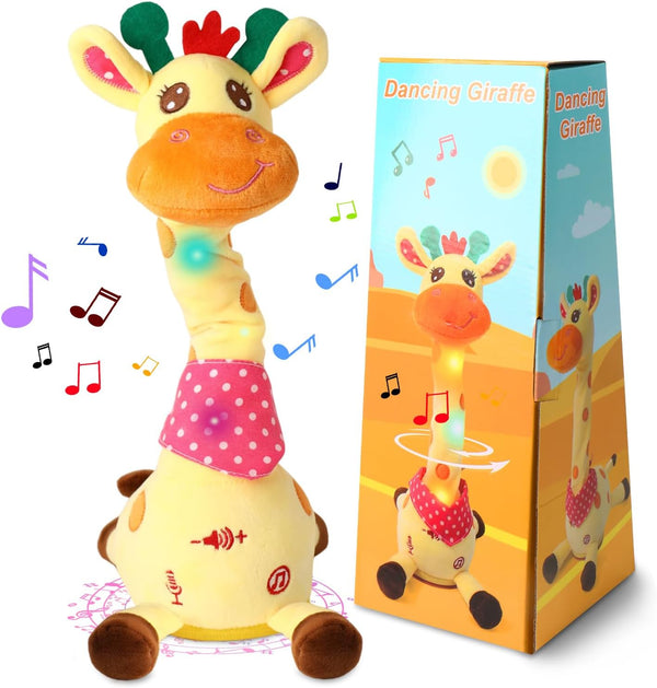 Dancing Talking Giraffe Toy for Baby Girl & Boy, Interactive Stuffed Animal