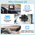 Mumusuki 4.3 Inch 140 Baby Car Camera, Display Wide Angle Lens Real Time Monitoring Car Seat Monitor for Cars Backseat