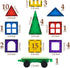 Magnetic Tiles Clear Colors, Magnet Blocks for Kids, STEM Magnetic Blocks for Toddlers, Girls, and Boys