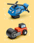 Set (10 3+ SainSmart Jr. Wooden Train Accessories Toy Cars PCS), Compatible with All Major Brands, Gift for Toddlers