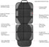 600D 2 Pack Car Seat Protector with Thickest Padding,Waterproof Fabric Child Baby Seat Protector with Storage