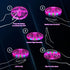 6 7 8 9 10 11 12+ Hand Operated Small Drone Indoors&Outdoor,Mini Drone For Kids,Colorful Stunts Flying Ball Toy,Stem