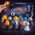 20 Pack Liberty Imports Planet Pop Jumpers for Kids, Light-Up Solar System Popper Toys with Stars & Planets, Press