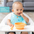 6-24 Bumkins Bibs, Silicone Pocket for Babies, Baby Bib for Girl or Boy, for Months Up to Toddler, Essential Must Have