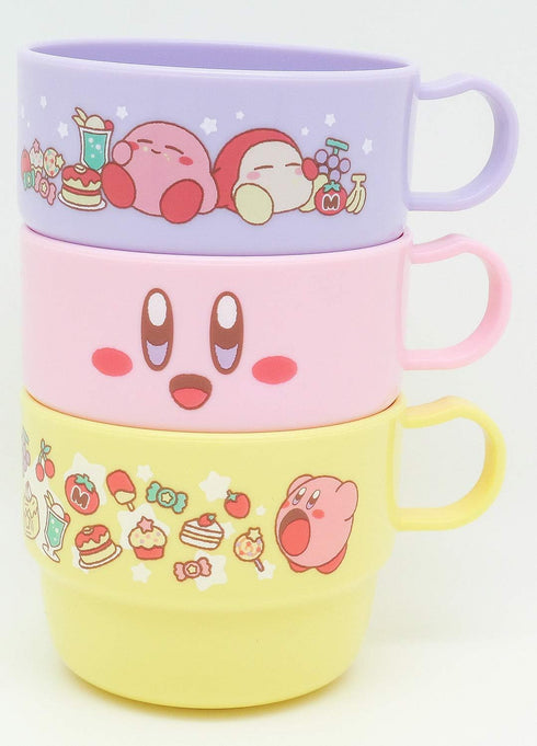 OSK Kirby's Dream Land 3 Stacking Cup Set - 3 Cups Set H/K PT-6