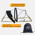Baby Mosquito Net for Stroller, 2 in 1 Adjustable Sunshade, Breathable Double Zip Mosquito Netting (Upgrade, Black)