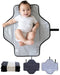 Lily Miles Baby Changing Pad Portable, Diaper Changing Mat with Magnetic Latches,