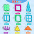 Gemmicc Girls,55 Set Magnetic Tiles, Magnet Toys Building Blocks for Kids, STEM Approved Educational Toys, Magnet