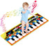 Cyiecw Piano Mat, Toddler Toys Musical Mat with 25 Music Sounds Floor