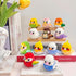 Set WKLJM-01 263Pcs 8919 Parrot Micro Building Bricks Kit Bird Thmed Blocks Decoration for Home and Office (Brown)