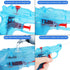 8 Pack Small Water Guns for Kids, Plastic Blasters for Outdoor Water Fighting, Swimming Pool Beach Toys