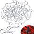 100PCS Universal RC Body Clips Pins for 1/8 1/10 1/12 Scale Redcat HPI Himoto HSP Exceed RC Car Crawler Truck Buggy