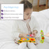 RVRHLMI 7Pc Easter Gifts for Kids Fidget Popper Toys for Kids Sensory Strips Sensory Push and Popping Bubbles
