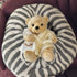 Get Well Soon Bear in Cream Robe with Blanket, Soft Plush Bear Gifts for Women, Men, Kids, Girls