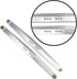 1/7 Share Goo Aluminum Alloy RC Rear Trailing Arms Lower Linkage,Rear Lower Suspension Link Compatible with Traxxas UDR