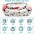 miaozhen Cartoon Balloon Black White stroller cup holder organizer baby caddy organizer large baby bottle holder
