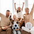 Fluffy Stuffed Sports Throw Pillows, 4 Pcs Soccer Ball, Basketball, Baseball, Football Plush Toy Cushions