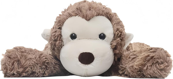 TYOMXA 14" 7 OZ Monkey Cute Stuffed Animals,Sensory Comfort Plush Throw Pillow Toy,Monkey