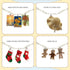 CERETIA 80" 2-Pack 20 Cotton Hanging Storage Chain For Stuffed Animals Storage with Metal Clips, Stuffed Animal