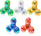 FIGROL 5 Pack LED Light Up Fidget Spinners, Party Favors and Classroom Prizes