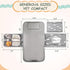 Portable Diaper Changing Pad, Travel Waterproof Baby Changing Mat with Shoulder Strap, Foldable Station