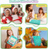 2-in-1 Double-Sided Magnetic Drawing Board for Kids & Toddlers Magnet Doodle Board with Beads, Magnetic Dot Art Toys