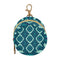 PYBUG Boho Tribal Aztec Round Pacifier Storage Case, Polyester & TPU Lined with