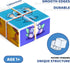 3D Magnetic Cubic Jigsaw Puzzle Toys for Toddlers, Large Building Blocks Cubes 1.65 Inches, Animal Theme