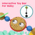 Toy Bar for Baby Bouncer, Googly Eyes Toy Plays Music, Baby-Safe Plastic Accessory