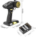 NEEBRC 7 12LED Set, 2.4GHz Channels RC Transmitter with Receiver Built-in Light Control System and Light Radio Remote