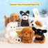 Cute Black Rottweiler Plush Toy - Small Stuffed Animal for Kids