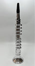 3+ My First Toy Clarinet for Kids in Silver Finish with Standard Keys is a Great Learning Kid Toy Instrument
