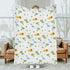 SqtmuHLuo 60x80inch Dinosaur Kids Baby Blanket for Boys Girls Dinosaur Cactus Palm Flannel Fleece Nursery Bed Blankets