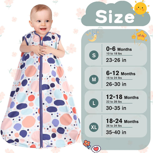 18-24 3 Pack 100% 2-Way 0.3 GUNTAIL Baby Sleep Sack Months Baby Wearable Blanket Rayon Cotton Zipper Toddler Sleeping