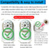 YOUNGLINK DXR-8 DXR-8 360 Baby Monitor Mount Compatible with Infant Optics & Pro, Adjustable, No Drill Install, Safe