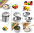 Set Set KODATEK Play Kitchen Accessories, Kids Kitchen Pretend Play Toys, Kitchen with Stainless Steel Cooking Utensils