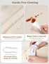 Sprouterie 31.5 15.7 Wipeable Baby Changing Pad: Changing Pad Babies for Dresser Waterproof * with Removable Safety
